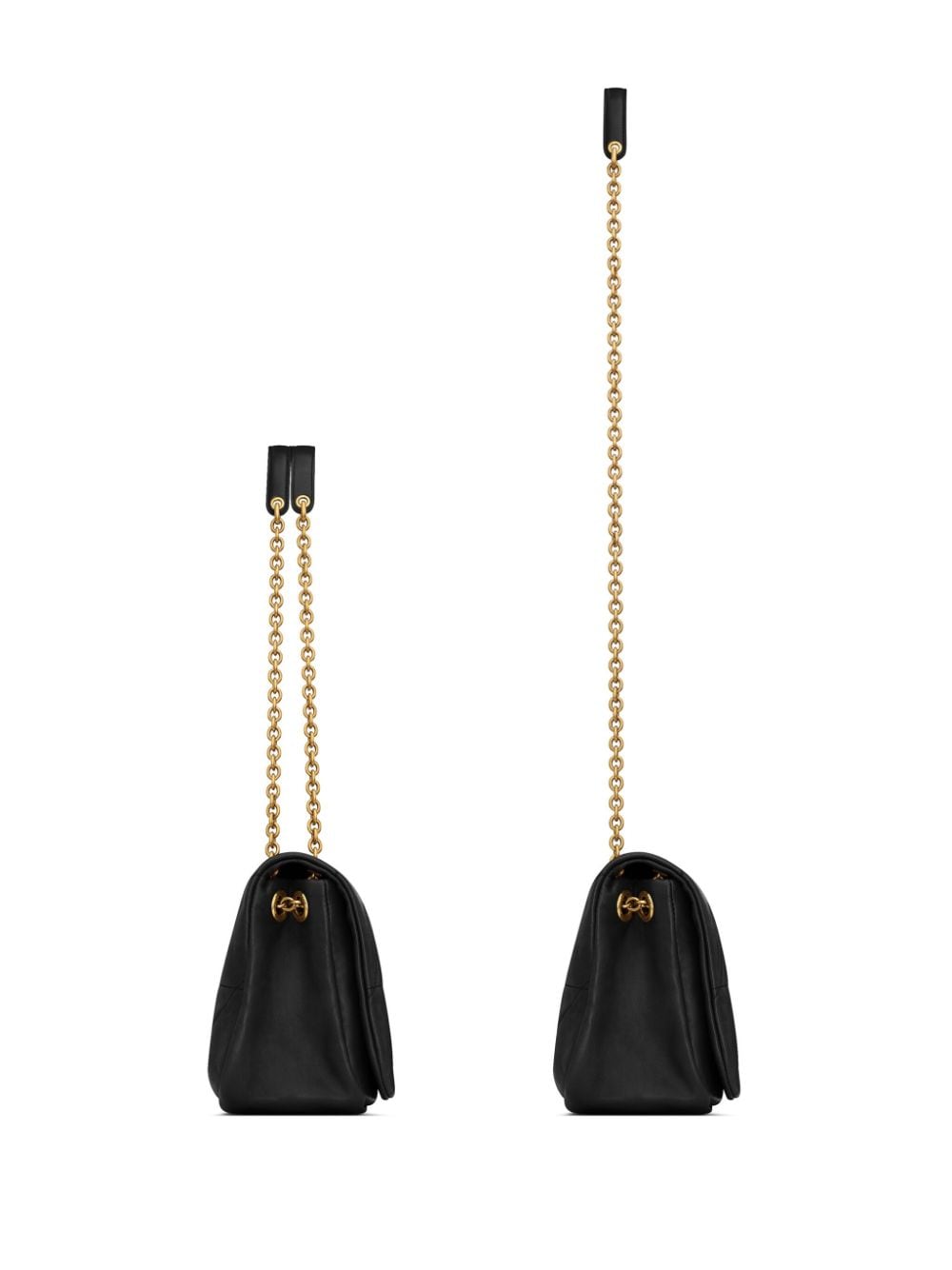 BOLSO YSL BO JAMIE NEGRO LOGO DORADO