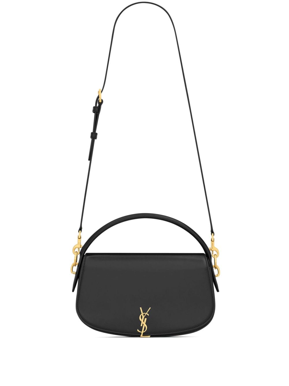 BOLSO VOLTAIRE NEGRO DETALLES DORADO