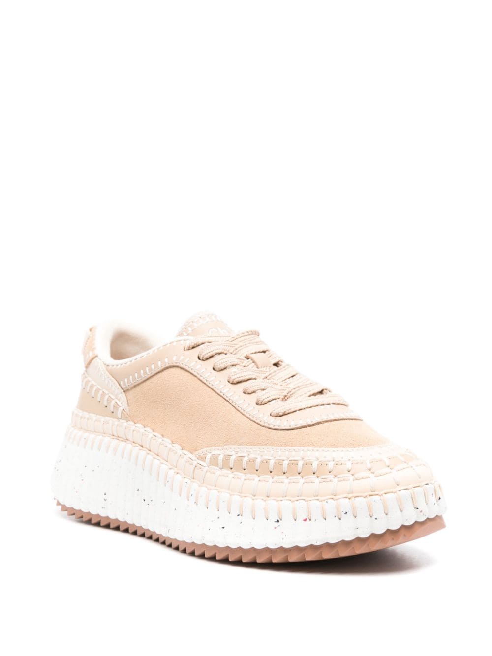 SNEAKER NAMA BEIGE SUELA BLANCA