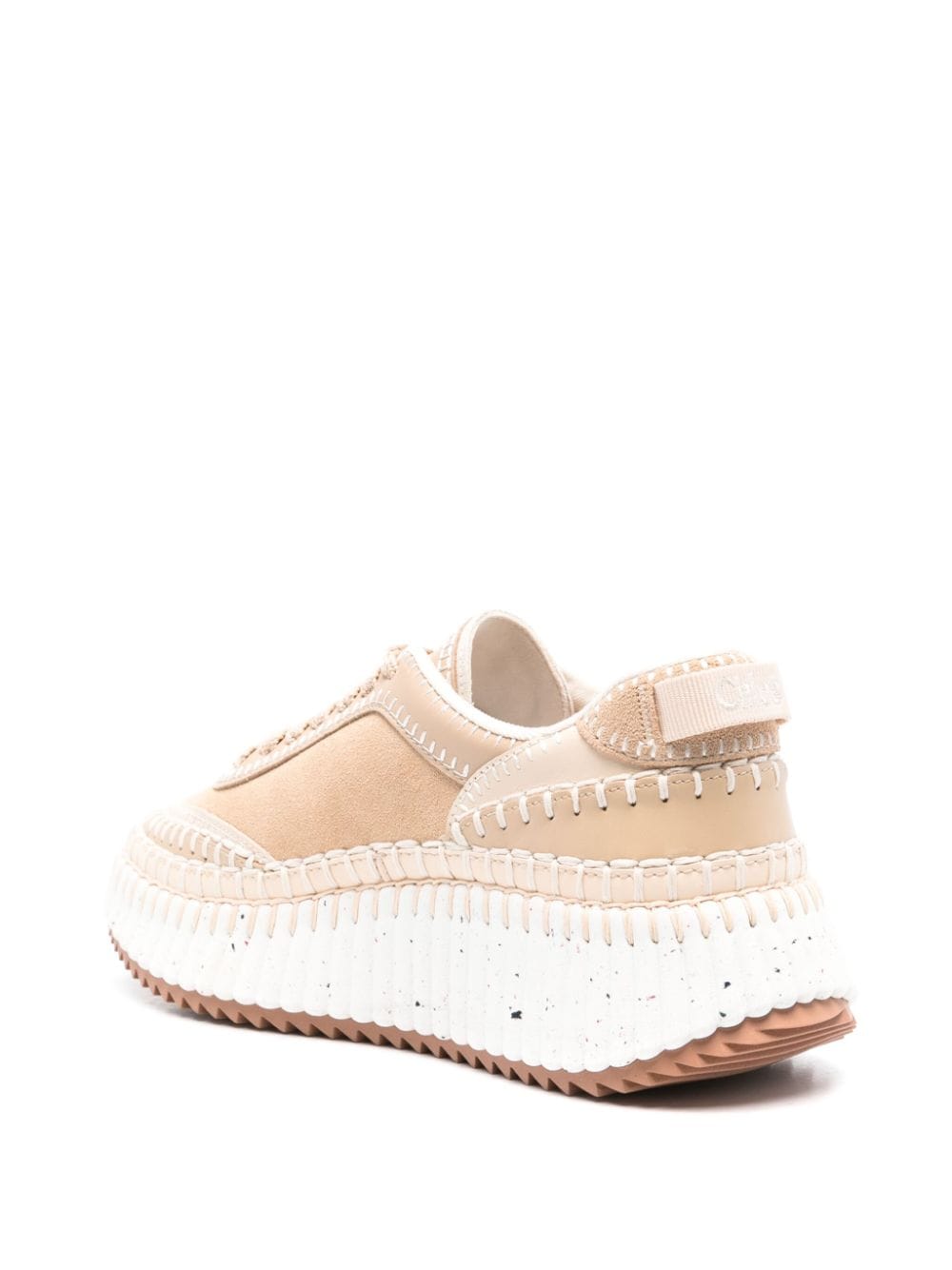 SNEAKER NAMA BEIGE SUELA BLANCA