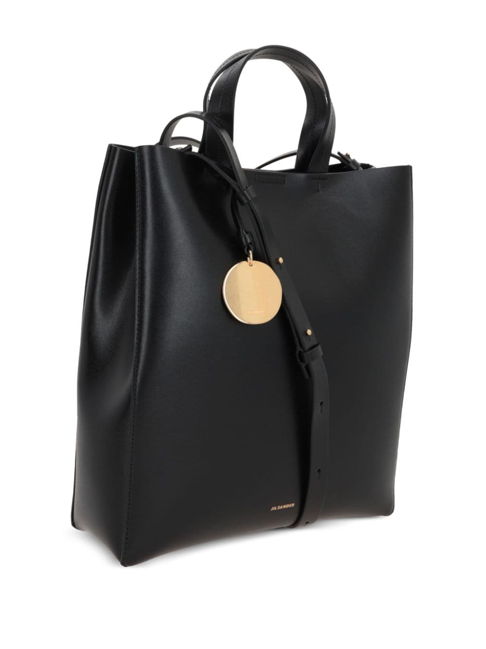 TOTE BOND S NEGRO LOGO DORADO