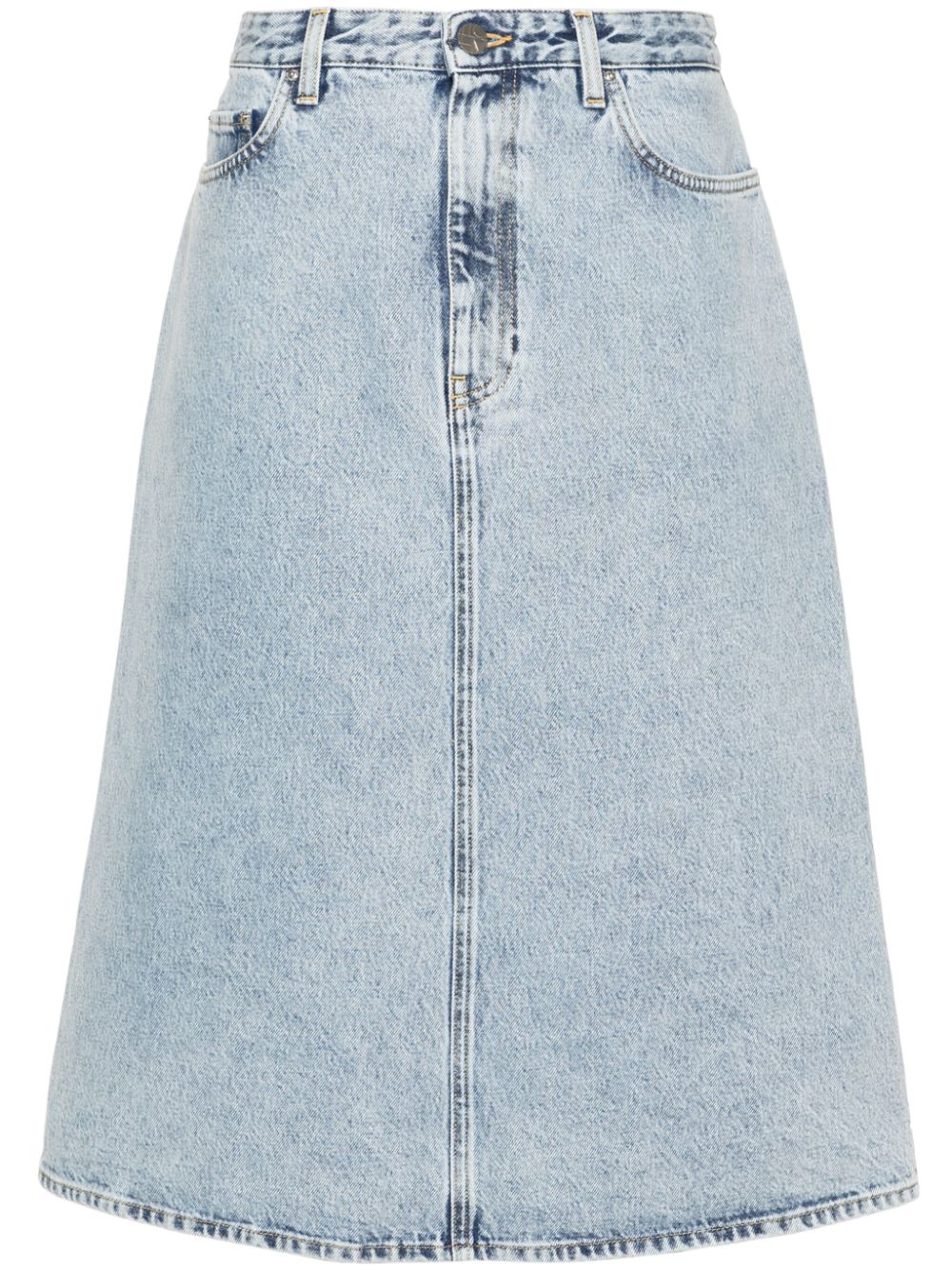 FALDA MIDI DENIM