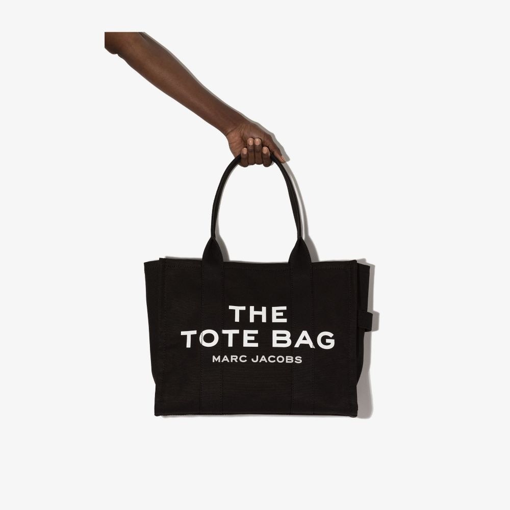 TOTE THE LARGE NEGRO LOGO BLANCO