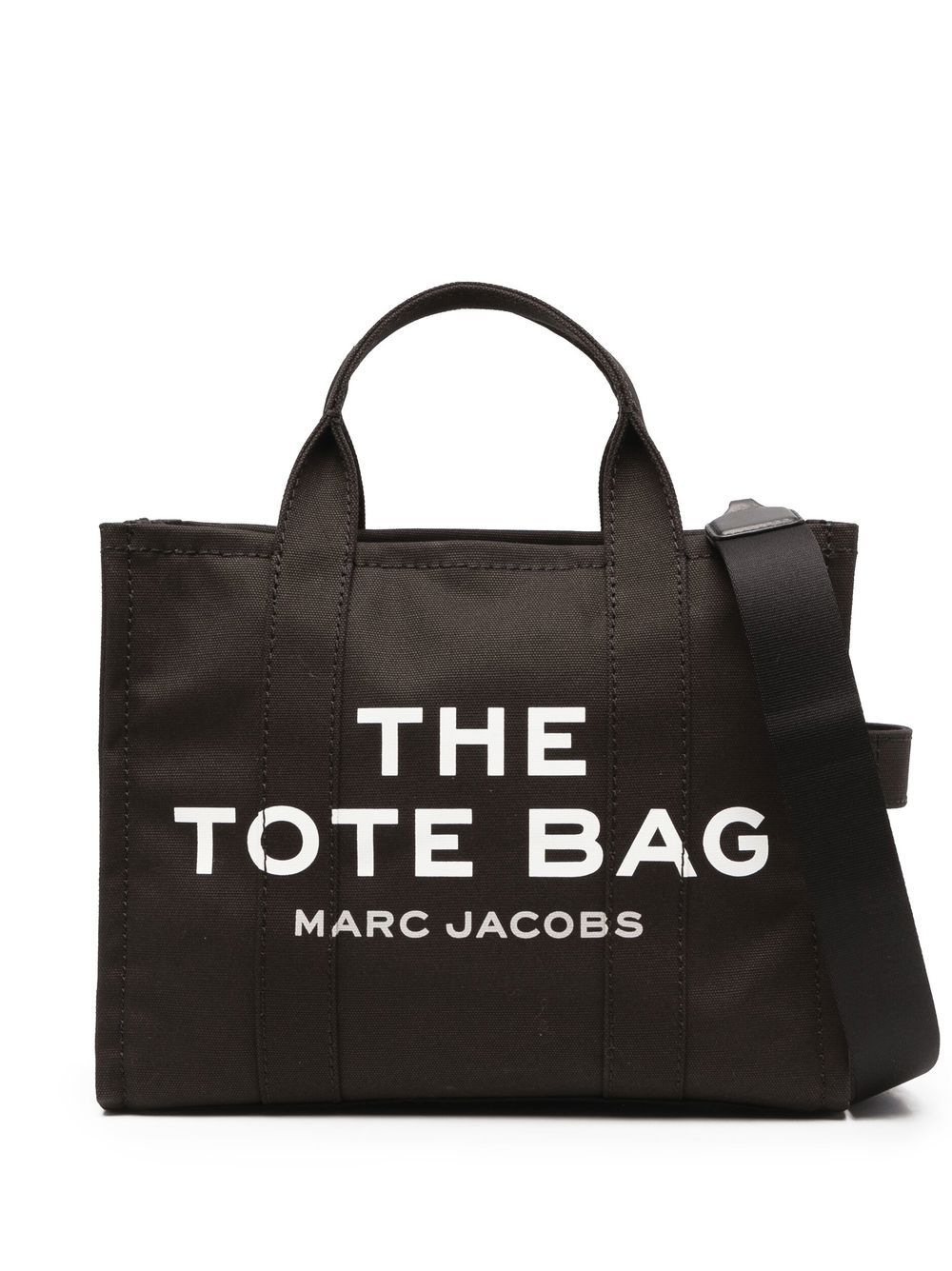 TOTE THE MEDIUM NEGRO LETRAS LOGO BLANCO