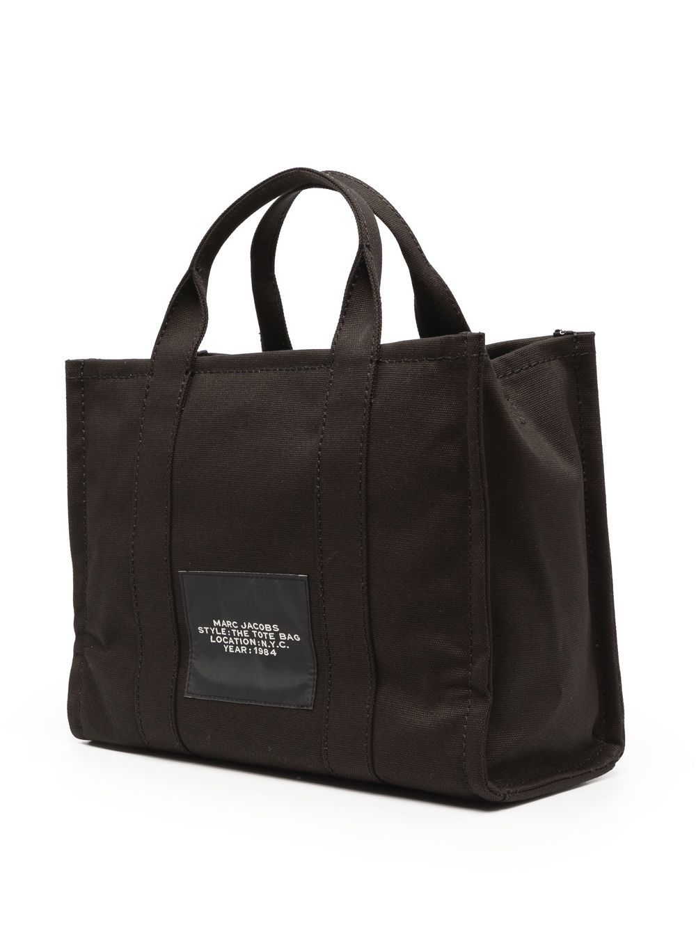 TOTE THE MEDIUM NEGRO LETRAS LOGO BLANCO