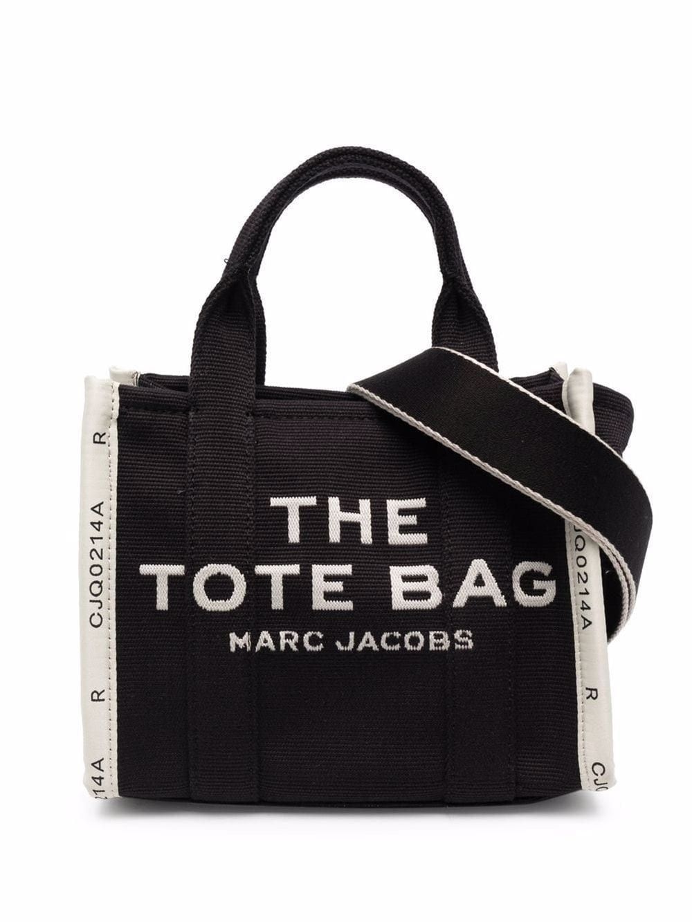 TOTE THE SMALL NEGRO LOGO VIVOS BLANCOS