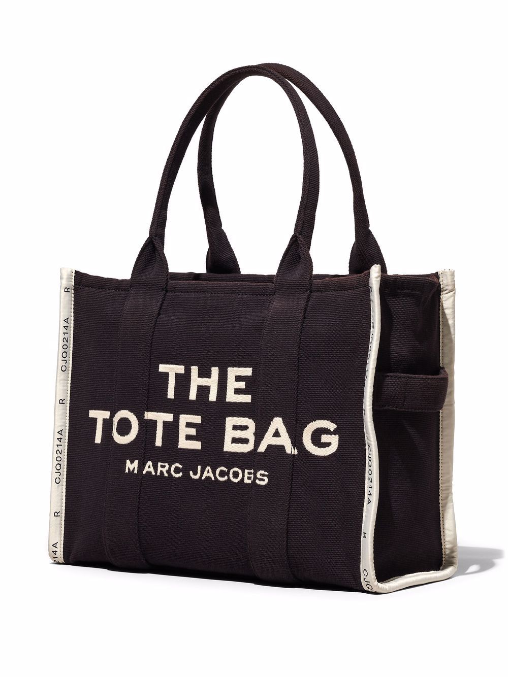 TOTE THE LARGE NEGRO LOGO VIVOS BLANCOS