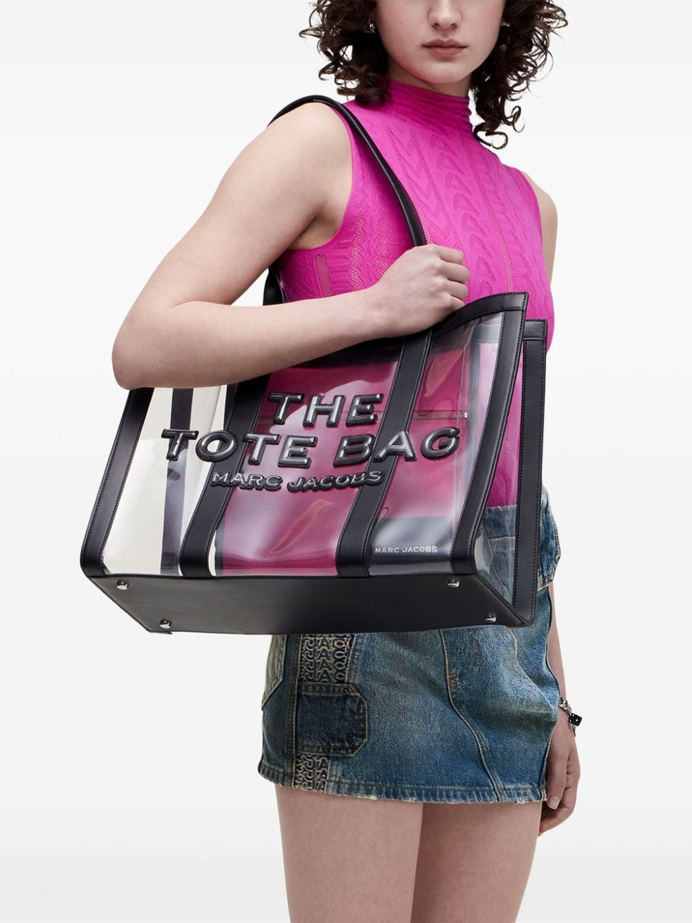 TOTE THE LARGE TRANSP LOGO VIVOS NEGROS