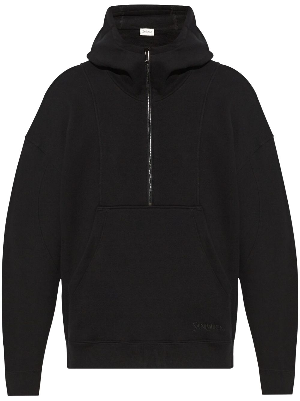 HOODIE CAMIONNEUR NEGRA DET ZIP LOGO