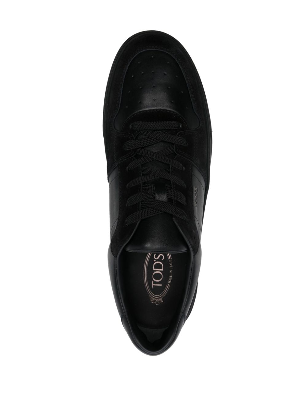 SNEAKER ALLACCIATA CASSETTA 04L NEGRO