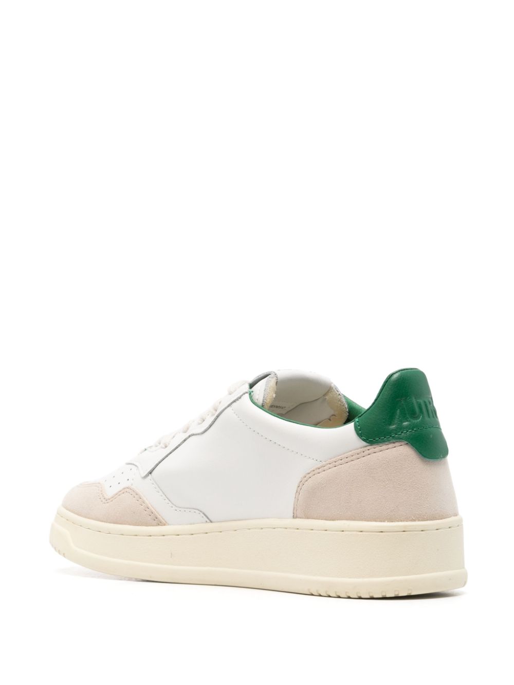 SNEAKER MEDALIST LOW BLANCO TALON VERDE