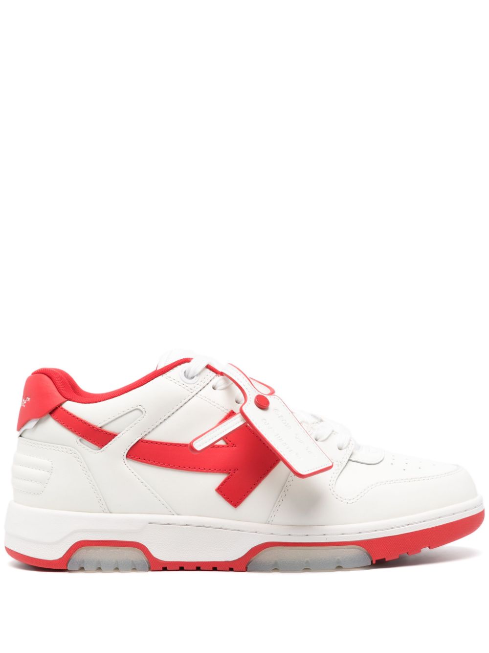 SNEAKER OUT OF OFFICE BLANCO ROJO