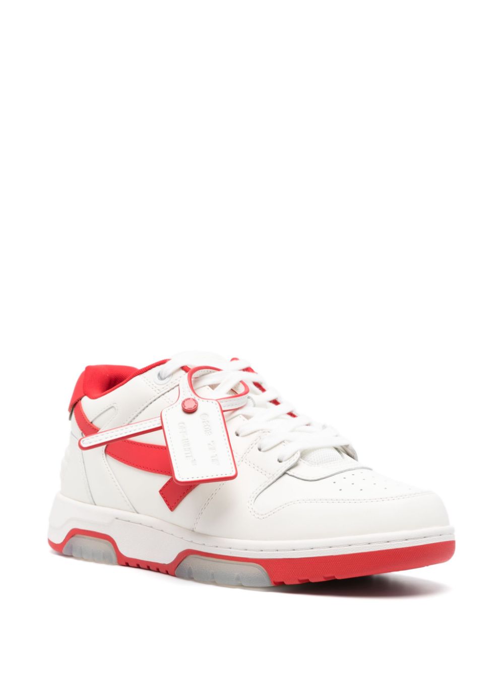 SNEAKER OUT OF OFFICE BLANCO ROJO