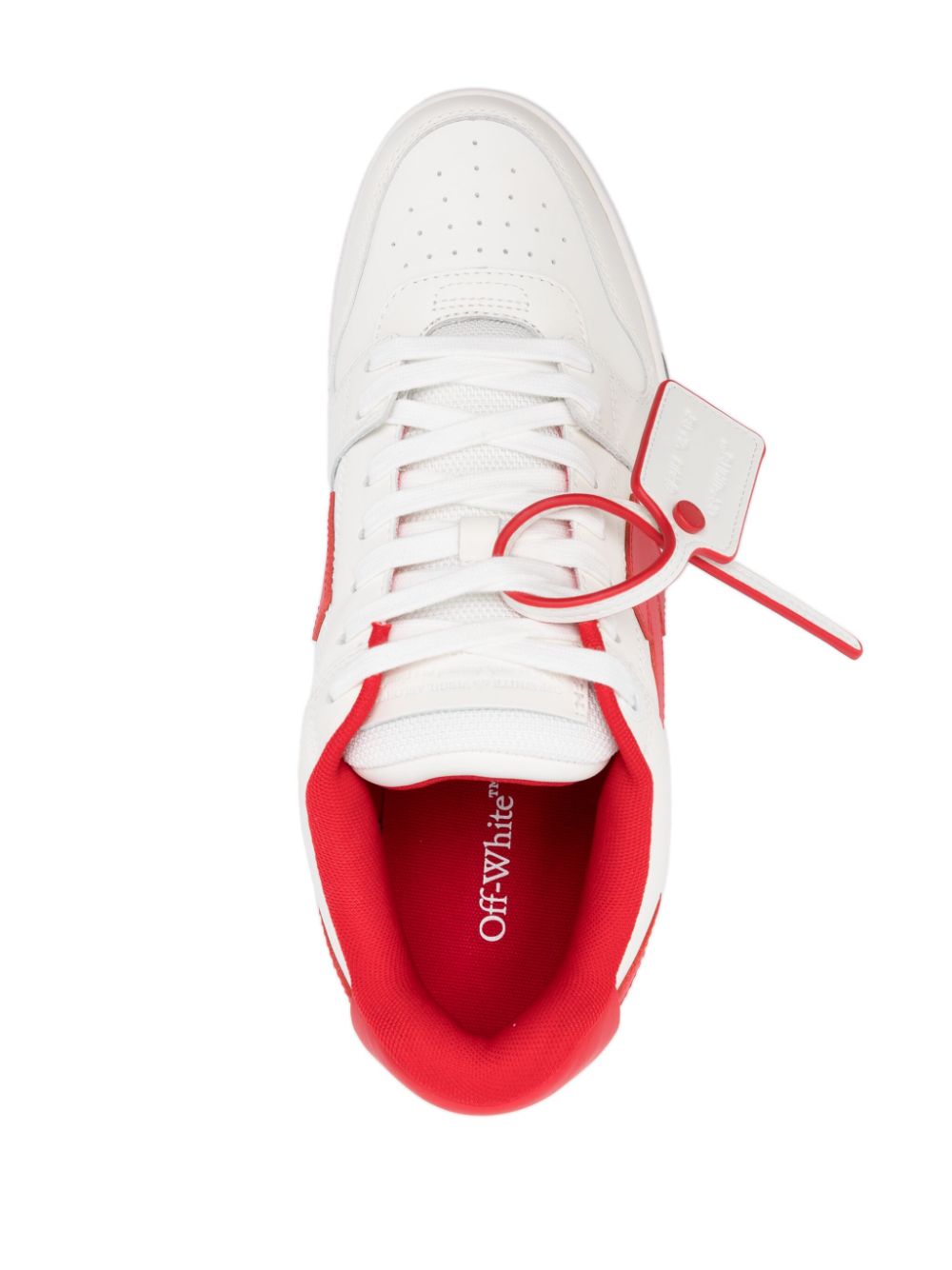 SNEAKER OUT OF OFFICE BLANCO ROJO