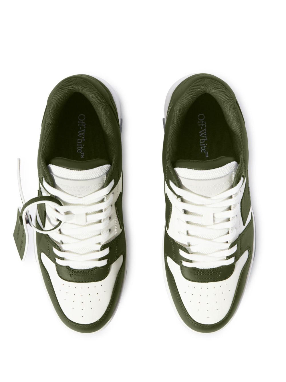 SNEAKER OUT OF OFFICE BLANCO VERDE MILIT