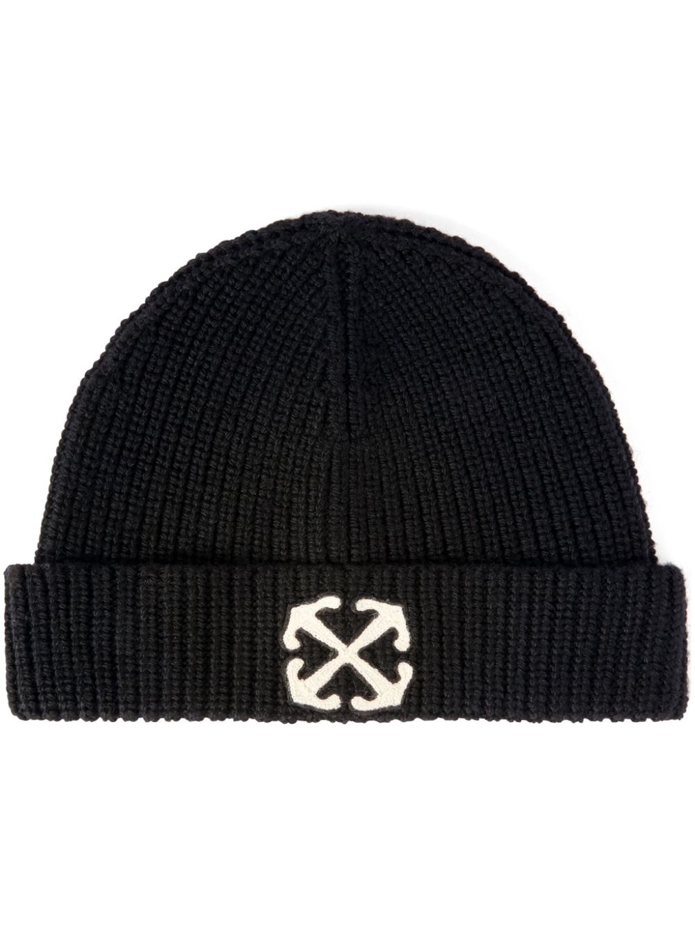 GORRO ARROW NEGRO PUNTO LOGO NATURAL