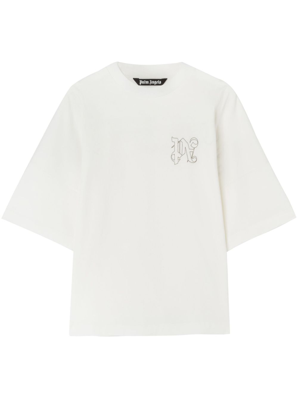 CAMISETA MC PA MONOGRAM OVER BLANCA LOGO