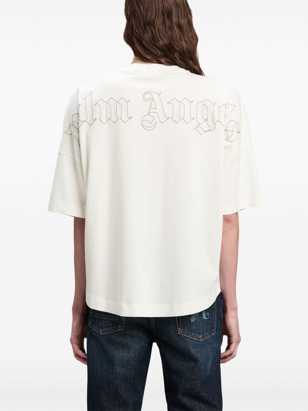 CAMISETA MC PA MONOGRAM OVER BLANCA LOGO