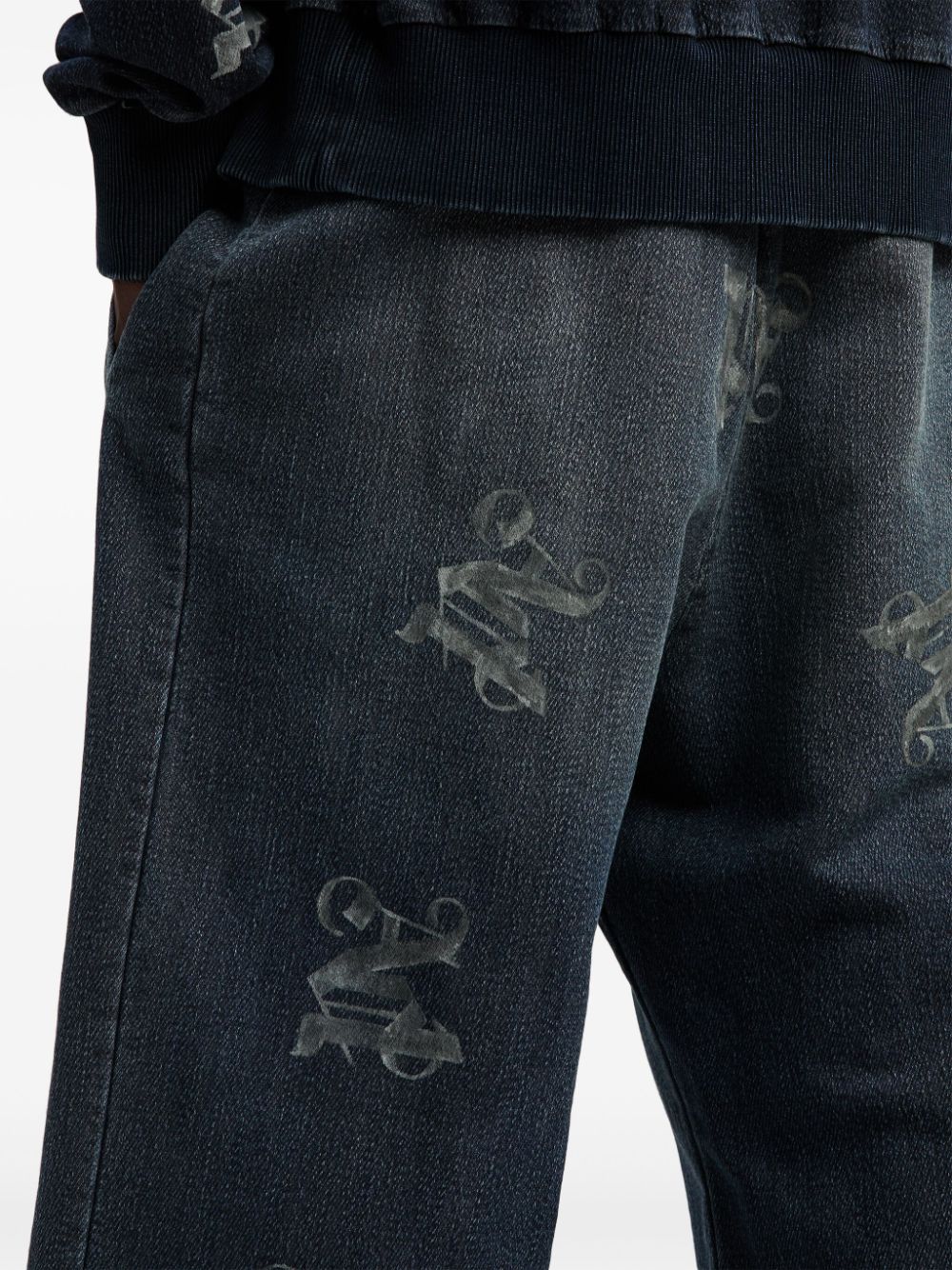 PANTALON JOGGING SERIES OVER DENIM WASHE