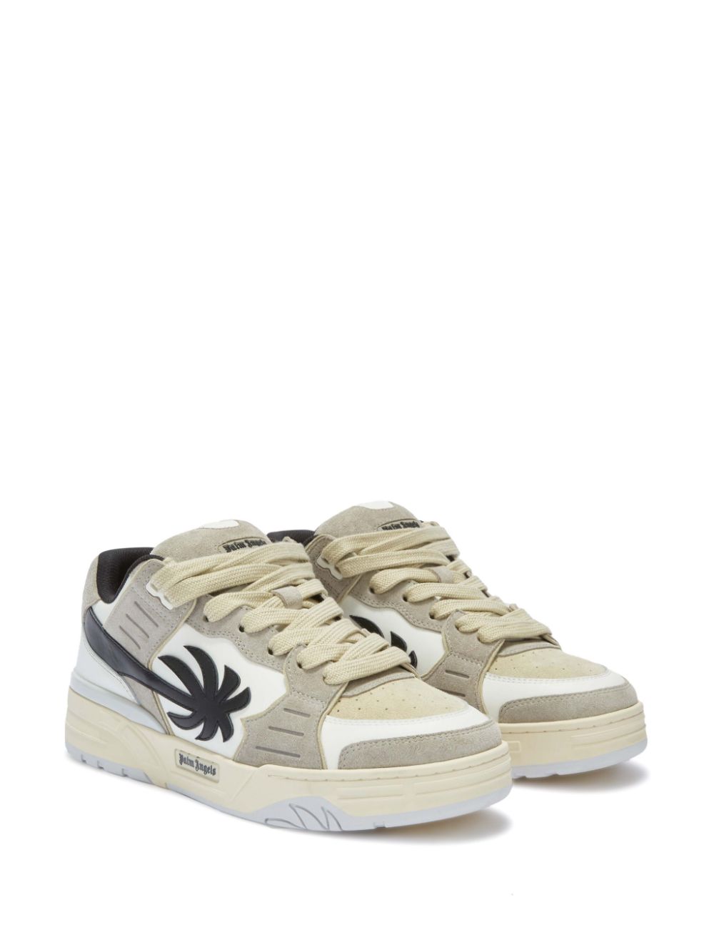 SNEAKER VENICE SUEDE GRIS BLANCO PALMERA