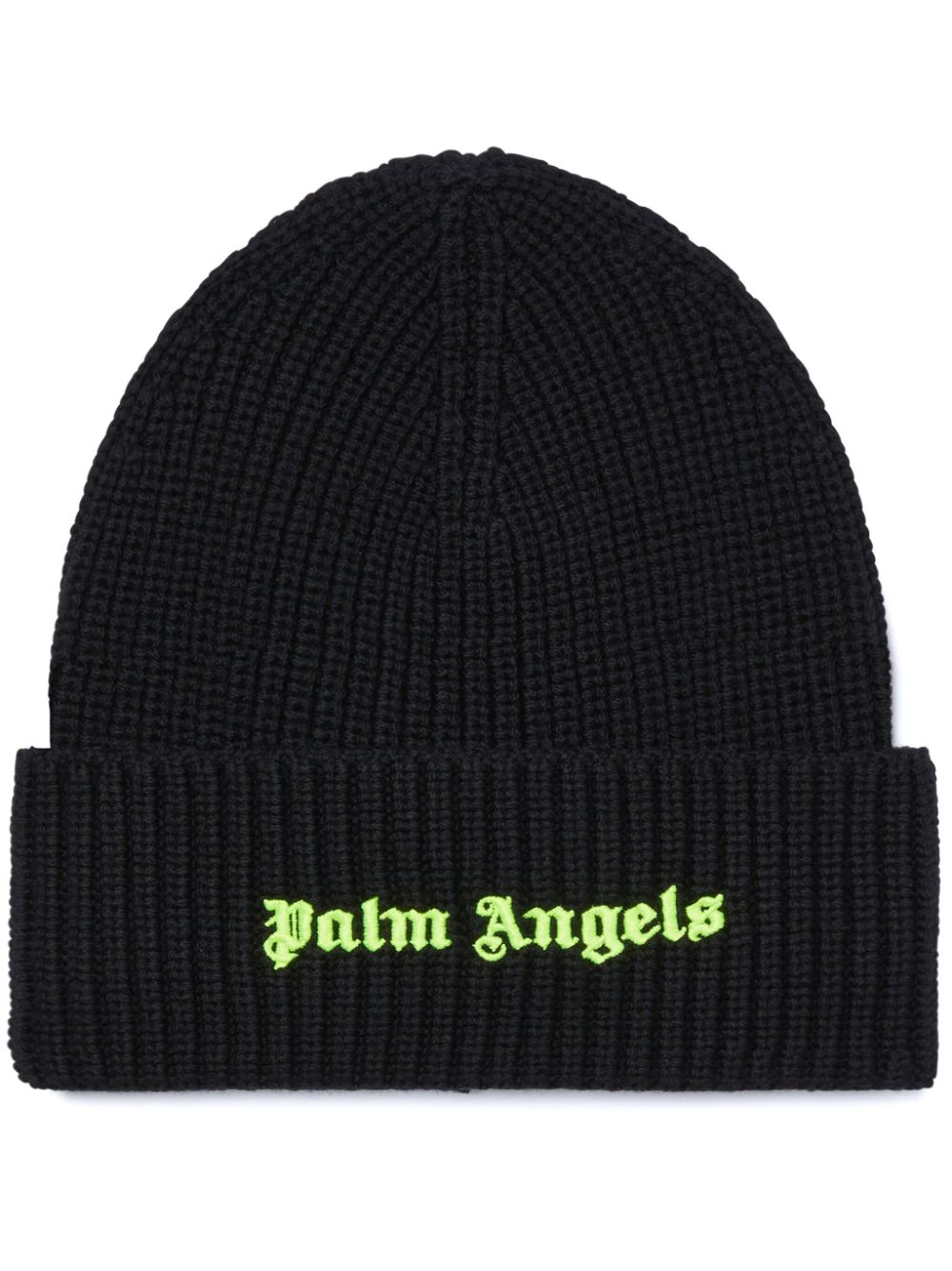 GORRO PUNTO NEGRO LOGO FLUOR BORDADO