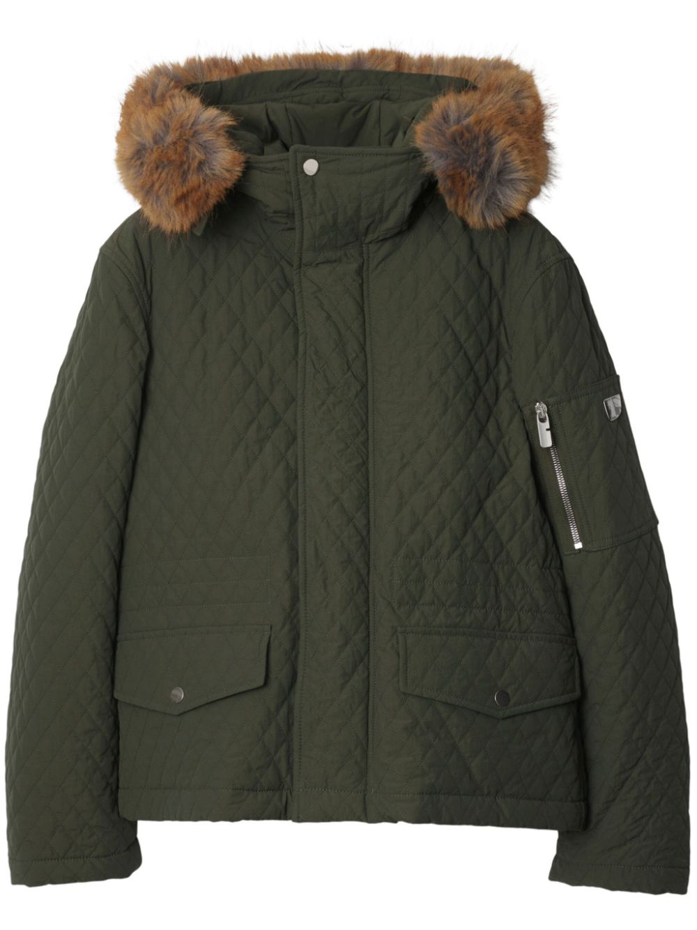 BOMBER TEC VERDE MILITAR CAPUCHA