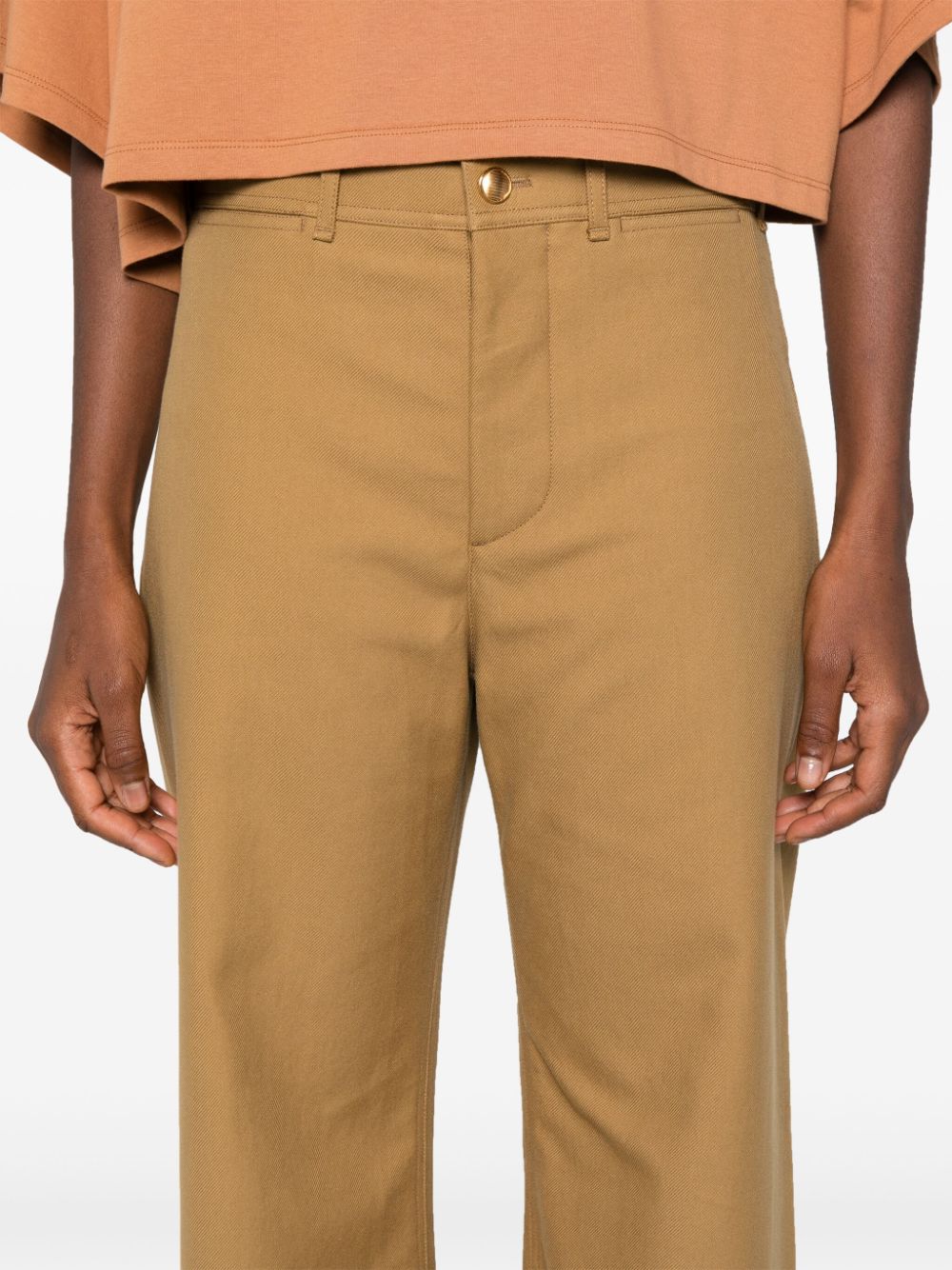 PANTALON BEIGE OCURO CAMAL ANCHO