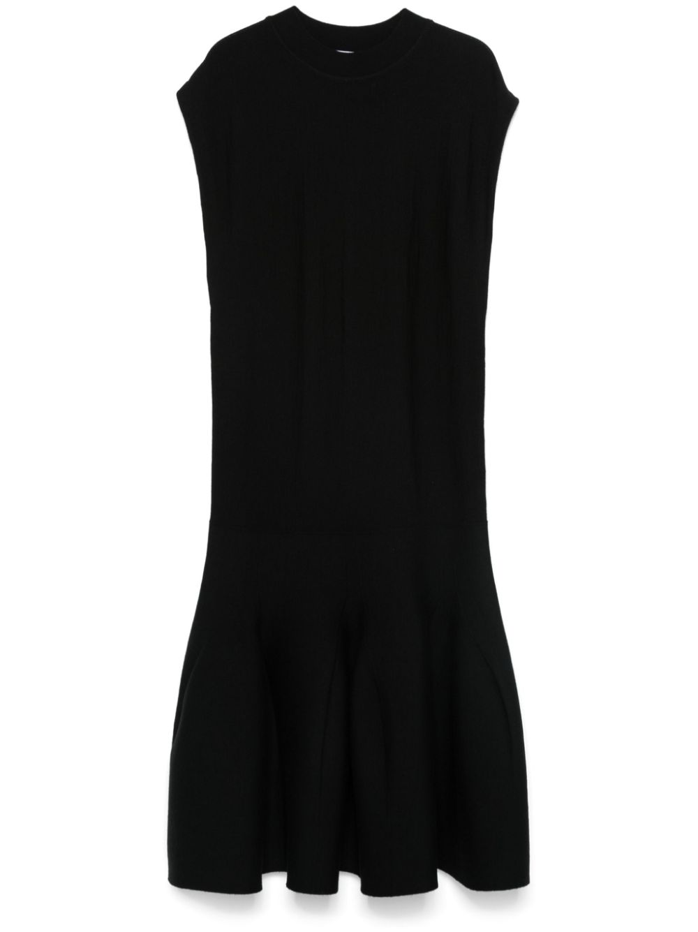 VESTIDO SM OPENSIDE PUNTO NEGRO