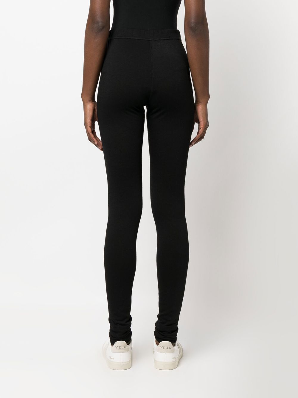 PANTALON LEGGING NEGRO LOGO BLANCO