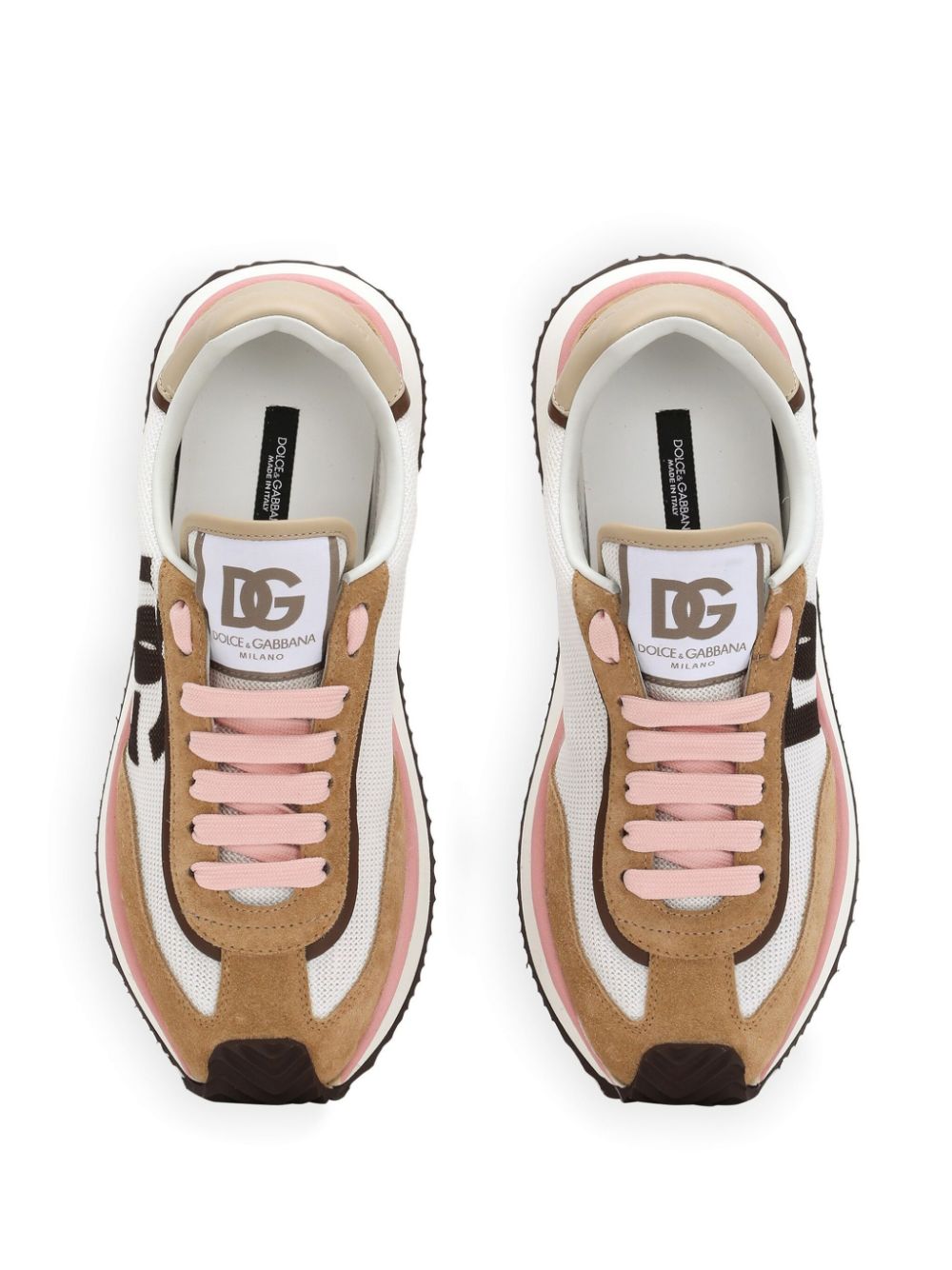 SNEAKER ARIA BLANCO COMBI LOGO CACAO 