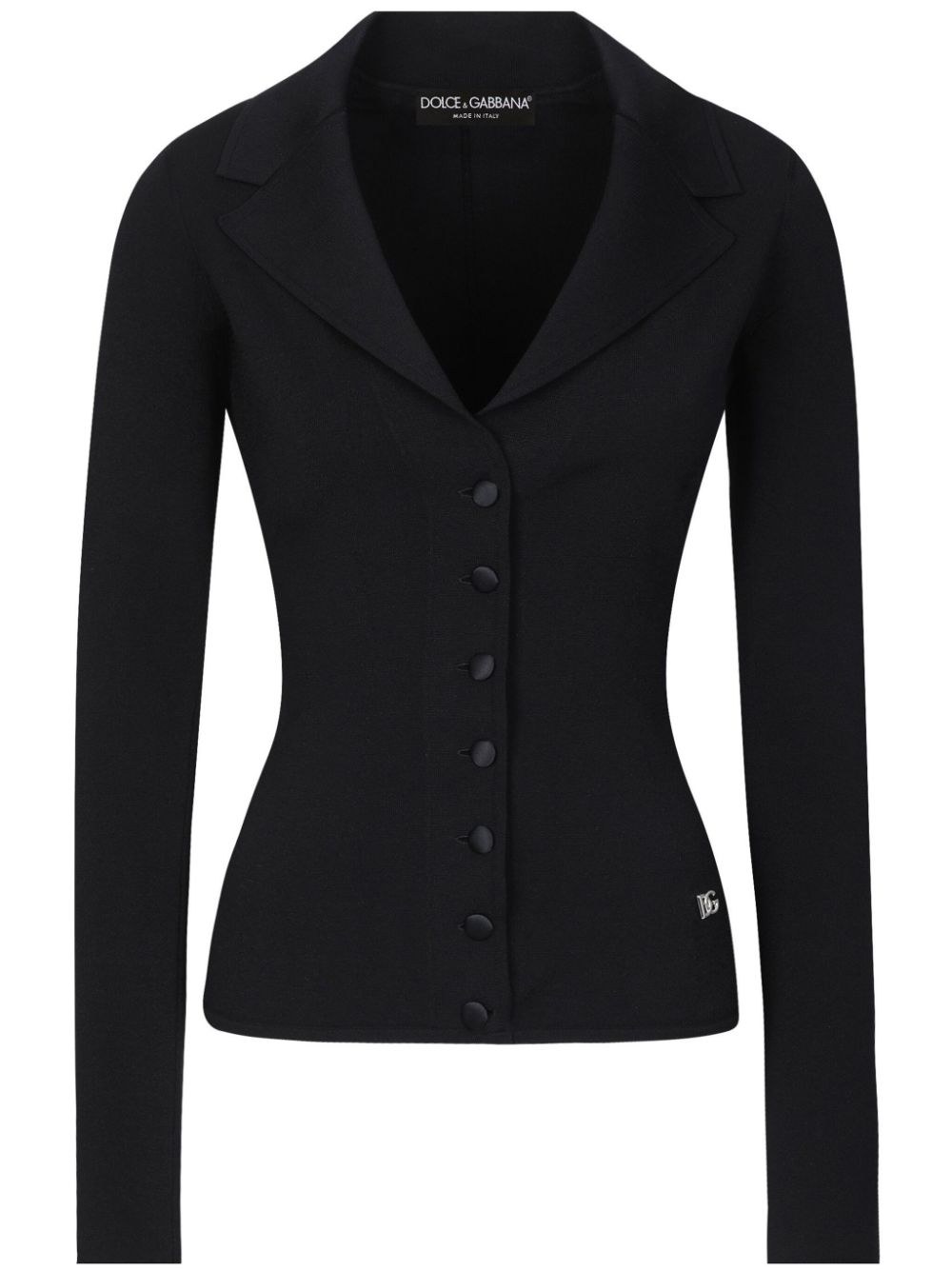 CARDIGAN NEGRO 7 BOTONES