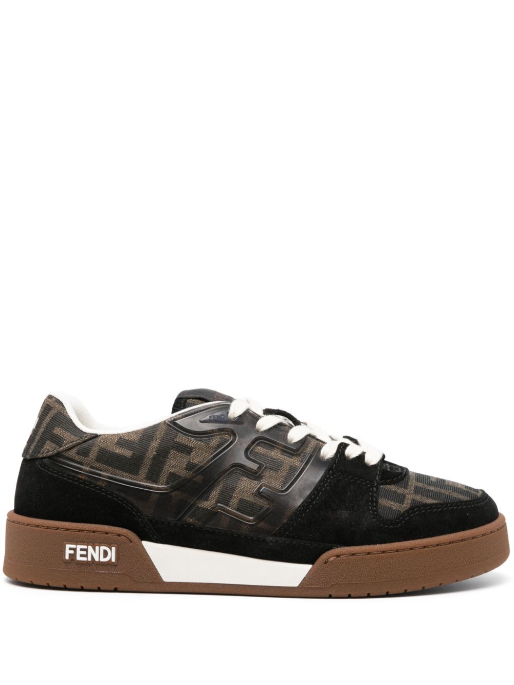 SNEAKER MATCH CROS NEGRO CAMEL MONOGRAM