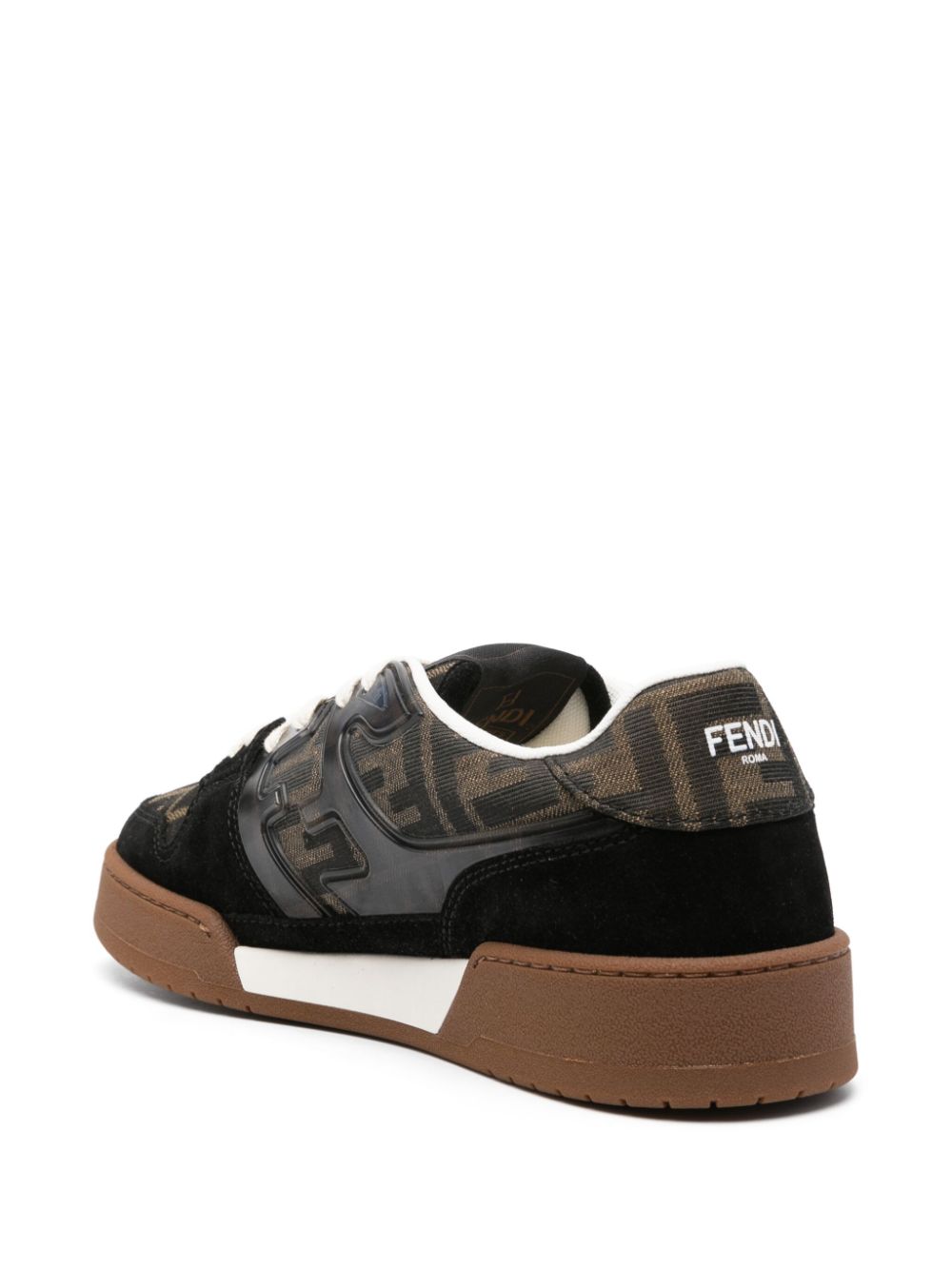 SNEAKER MATCH CROS NEGRO CAMEL MONOGRAM