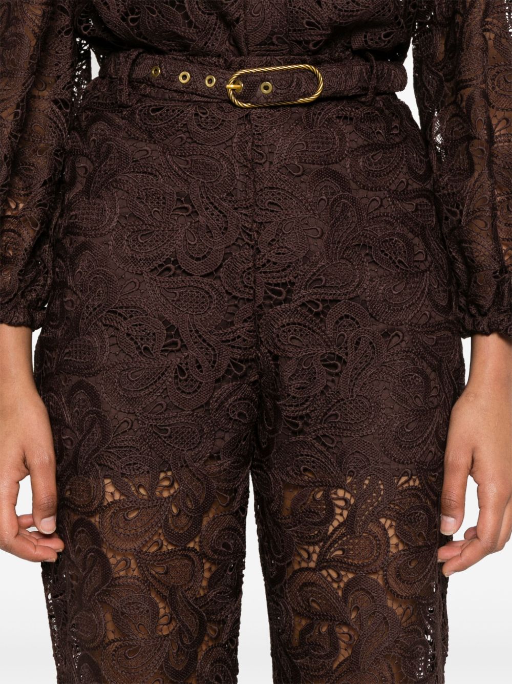 PANTALON BLONDA MARRON CHOCOLATE