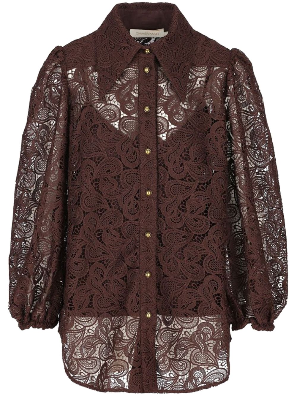 BLUSA BLONDA MARRON CHOCOLATE