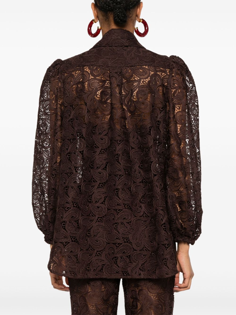 BLUSA BLONDA MARRON CHOCOLATE