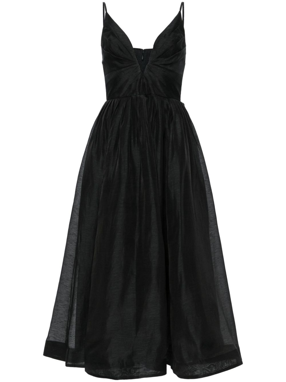 VESTIDO TIRANTES NEGRO ESCOTE EN V