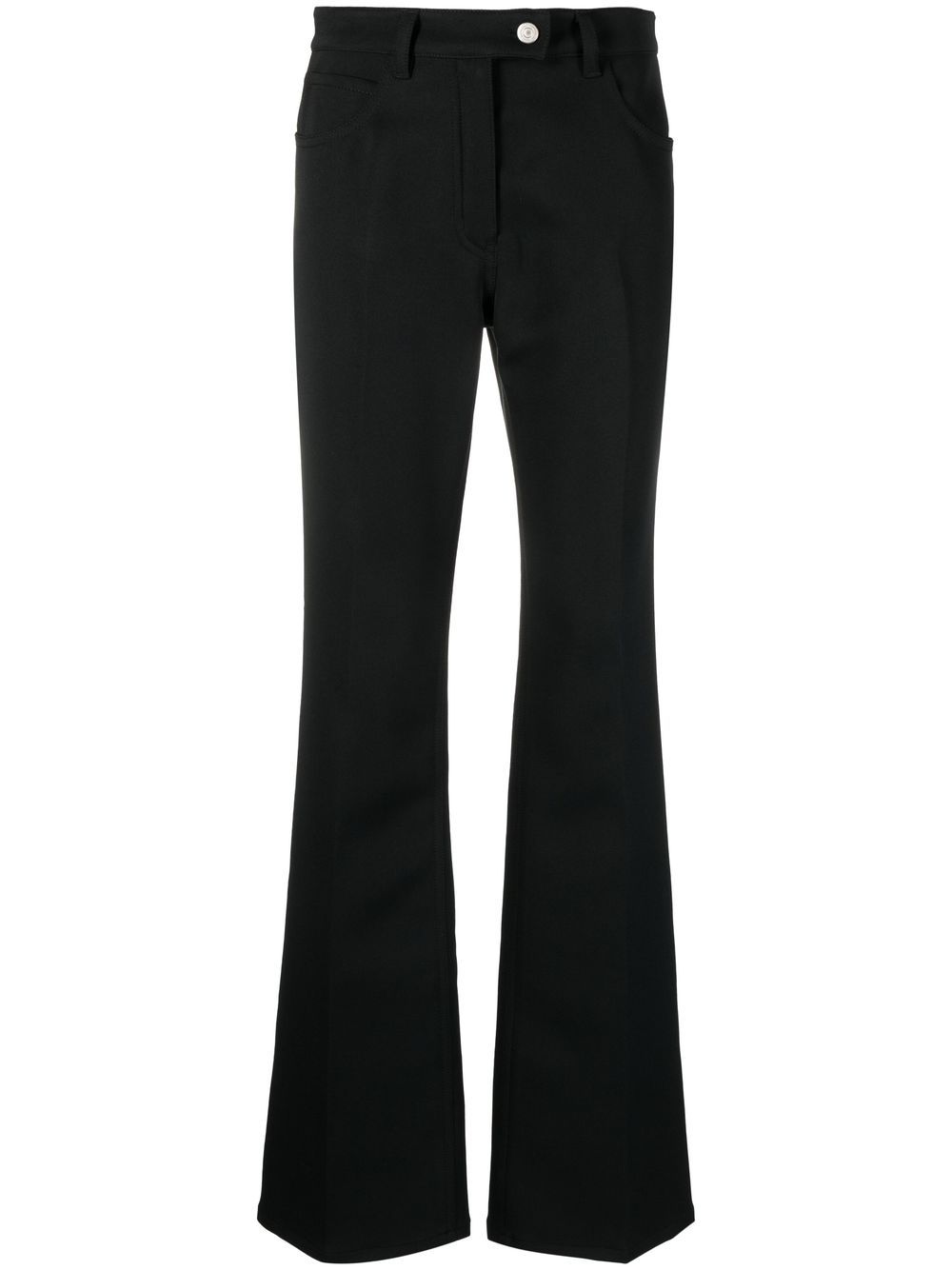 PANTALON BOOTCUT 70S NEGRO CAMAL ANCHO