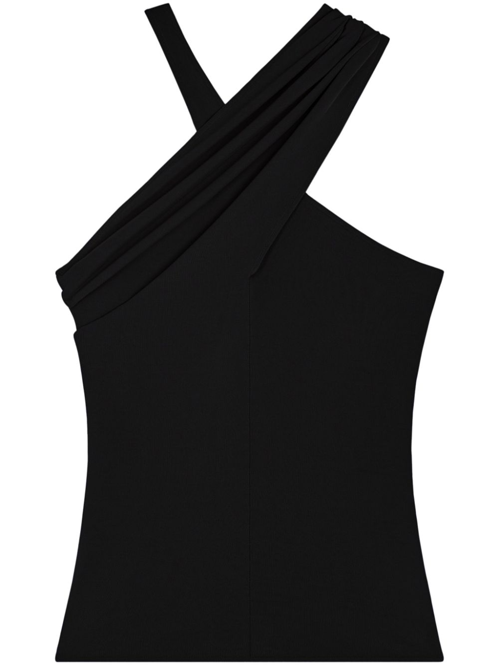 TOP CRISS NEGRO ASIMETRICO