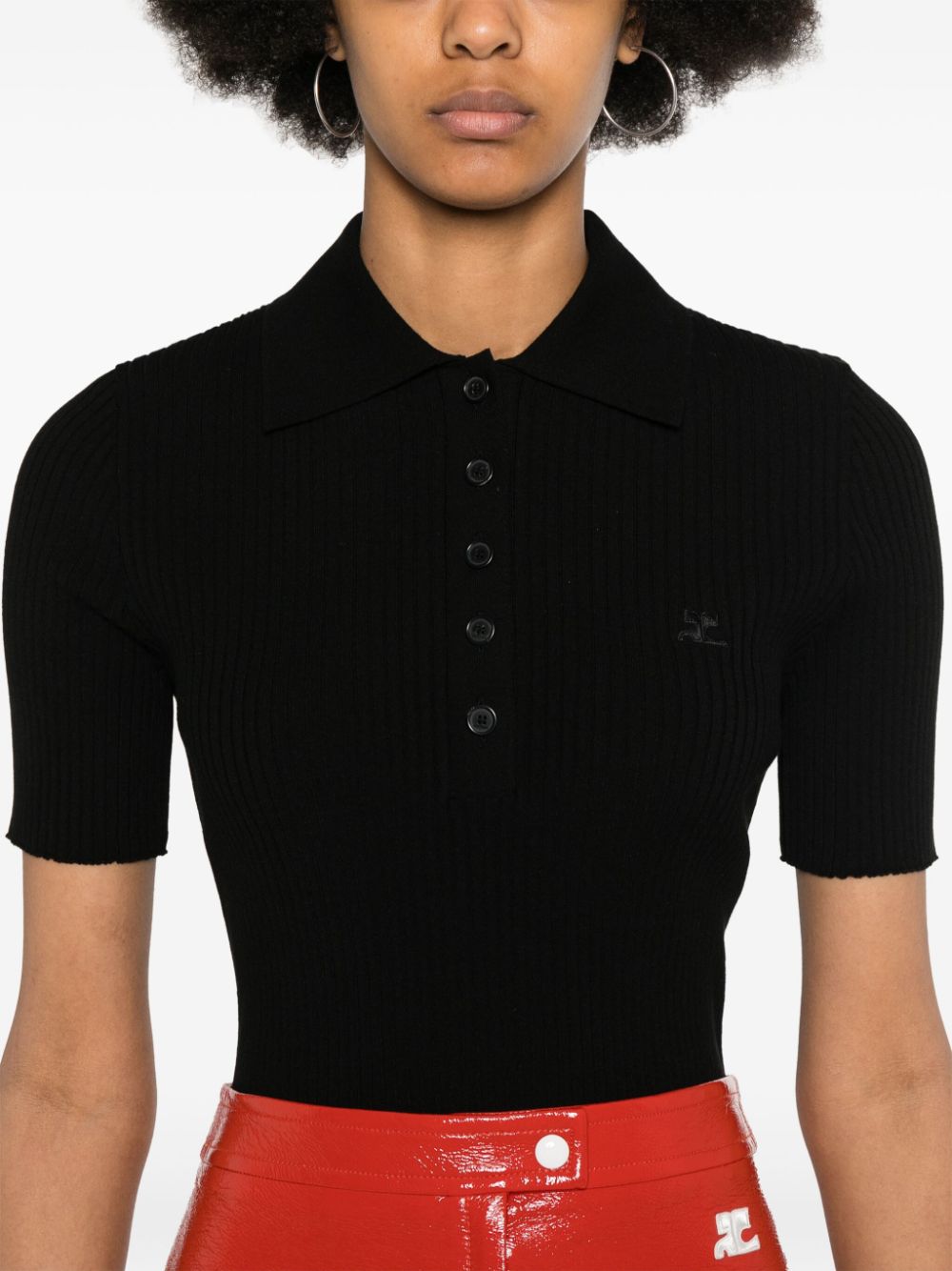 POLO MC SIGNATURE NEGRO CANALE BOTONES