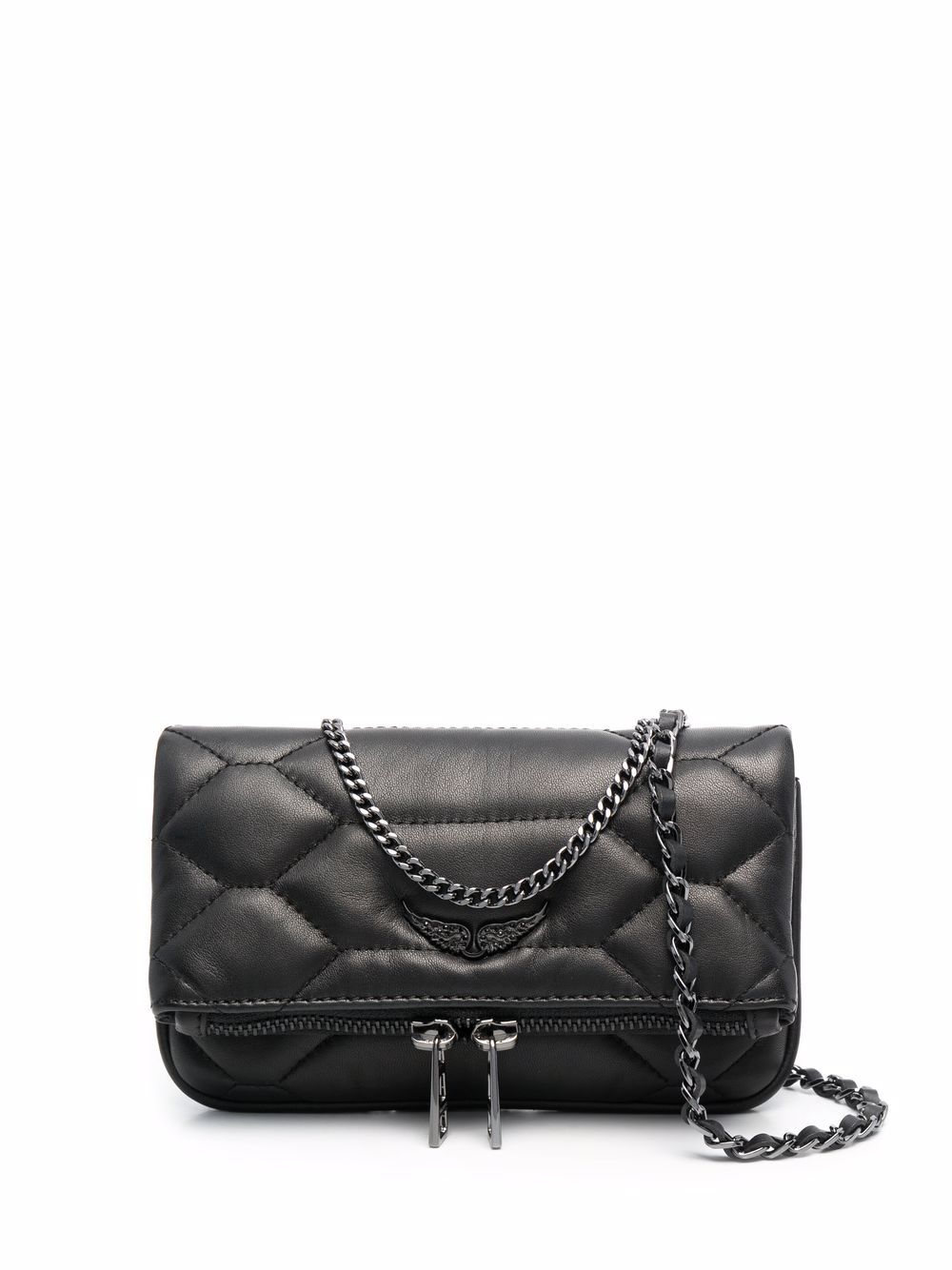 MINI BOLSO ROCK NANO XL NEGRO ROMBOS