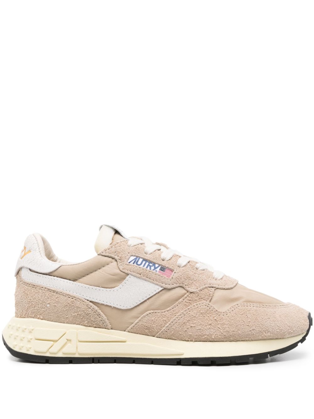 SNEAKER REELWIND LOW NYLON BEIGE BLANCO