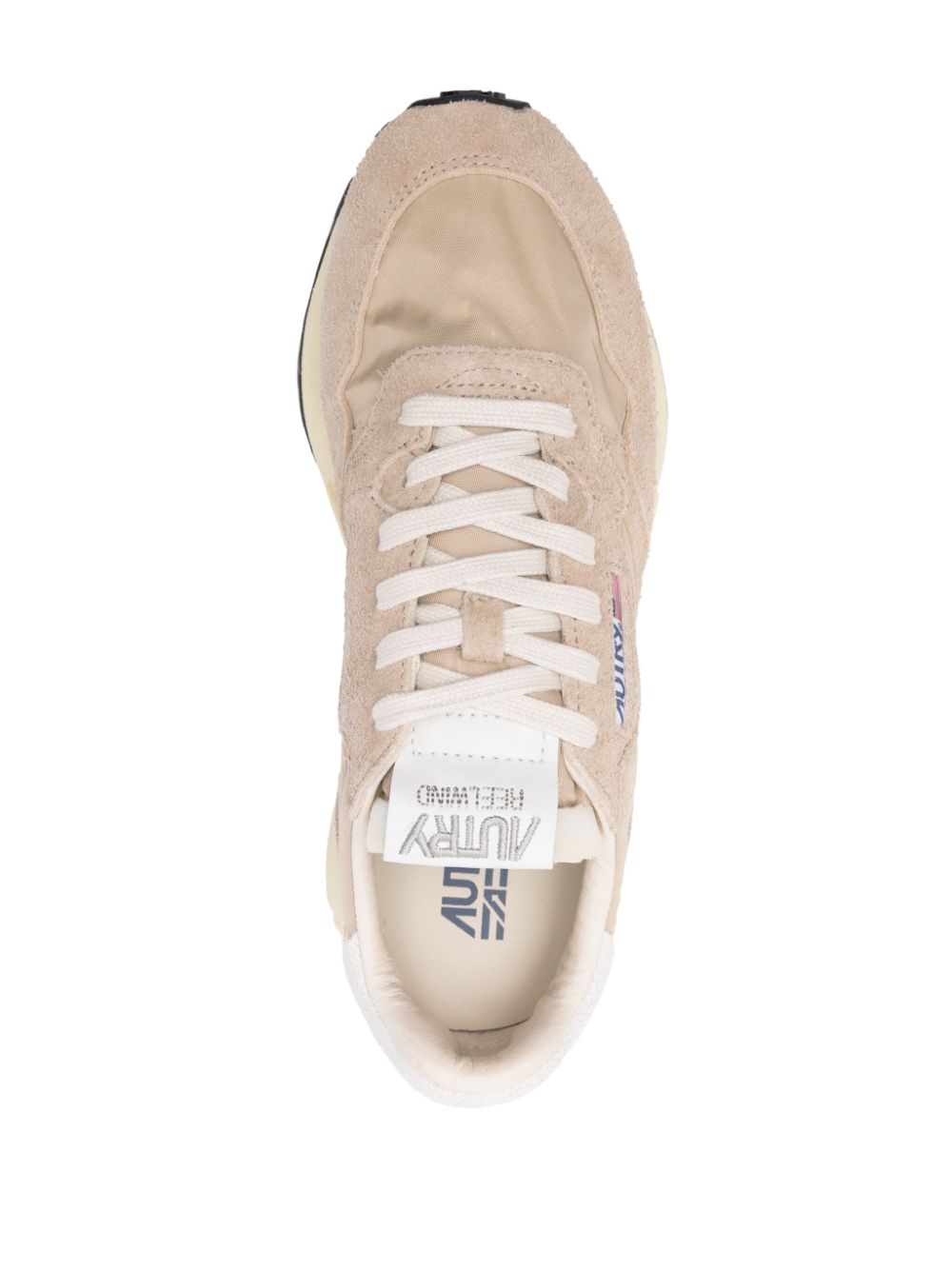 SNEAKER REELWIND LOW NYLON BEIGE BLANCO