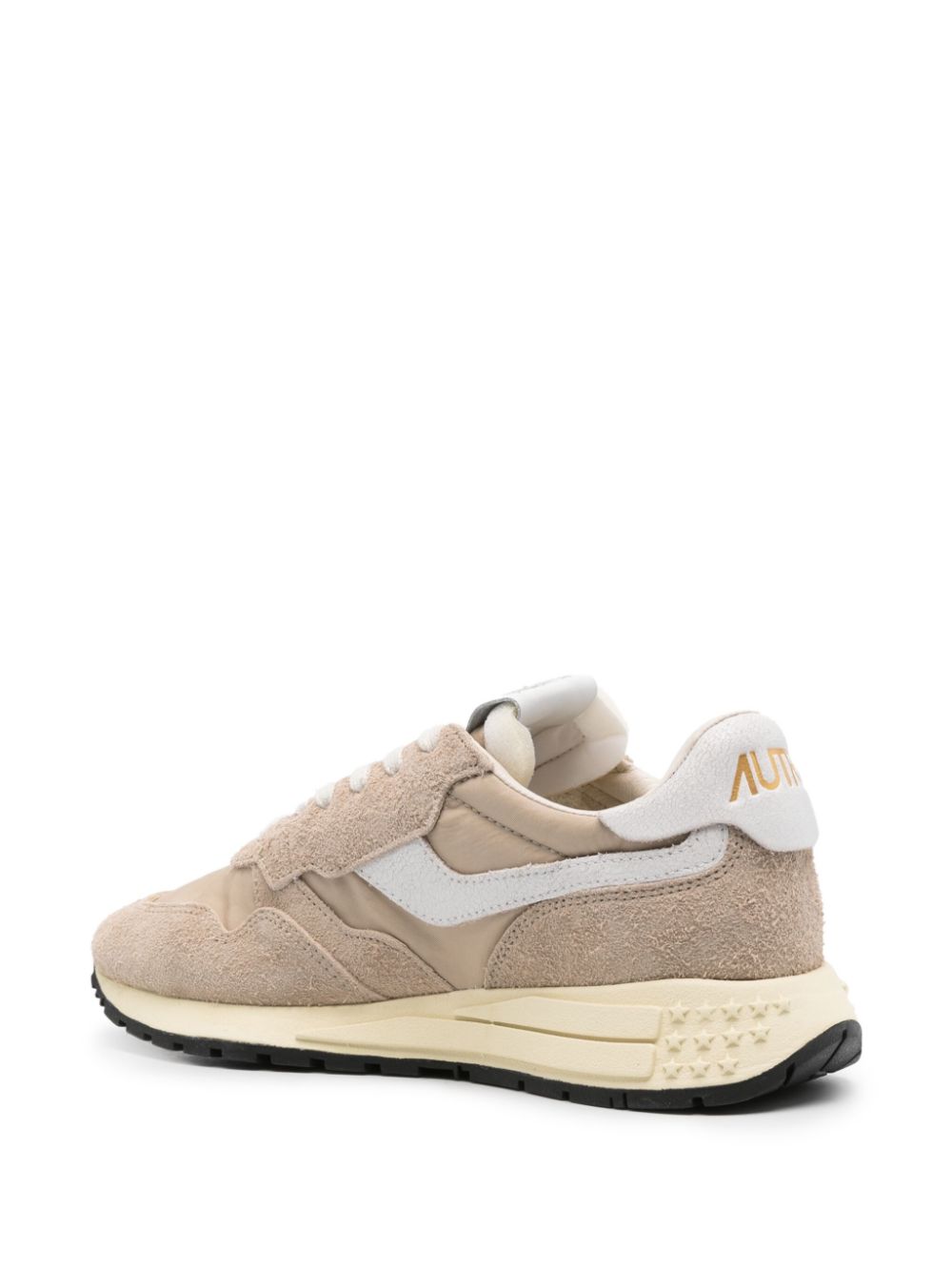 SNEAKER REELWIND LOW NYLON BEIGE BLANCO