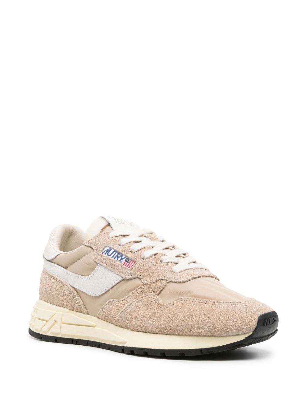 SNEAKER REELWIND LOW NYLON BEIGE BLANCO