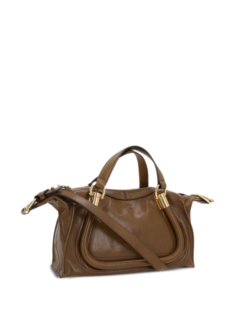 BOLSO PARATY S MARRON BRONCE DOBLE ASA