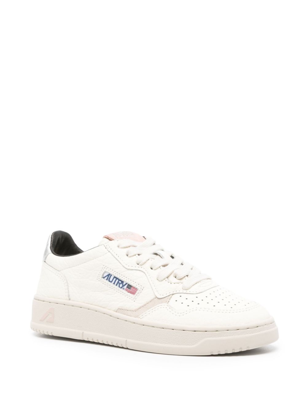 SNEAKER MEDALIST LOW BEIGE TALON SILVER