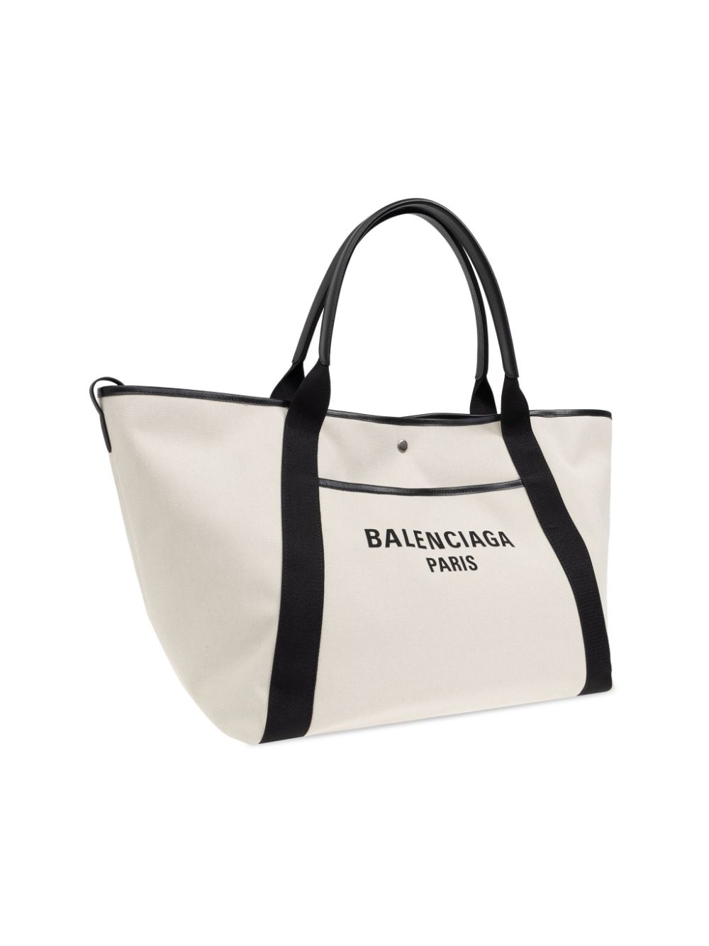 TOTE BIARRITZ L NATURAL LONA COMBI NEGRO