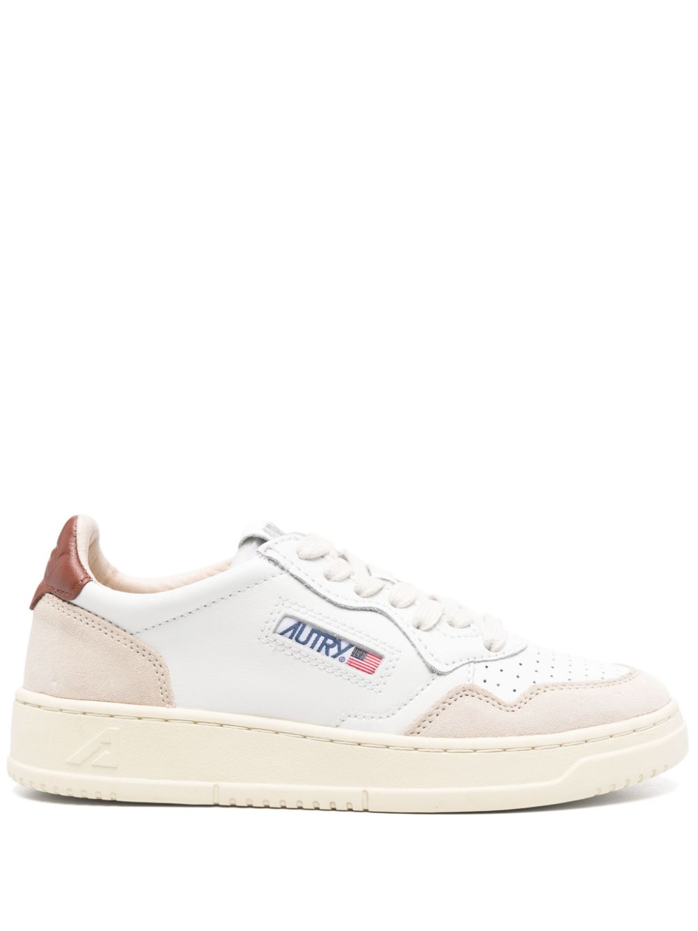 SNEAKER MEDALIST LOW BLANCO BEIGE MARRON