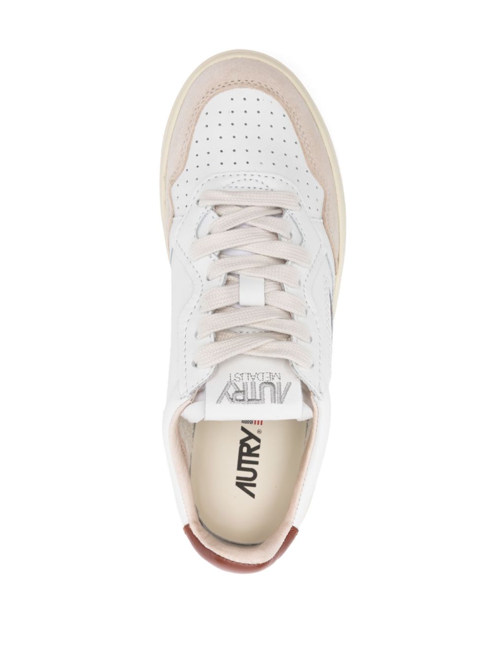 SNEAKER MEDALIST LOW BLANCO BEIGE MARRON